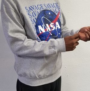 NASA pullover sweater